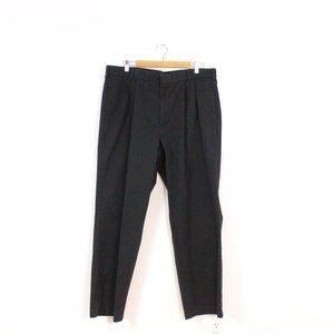 Dockers Black Stain Defender Black Pleated Pants